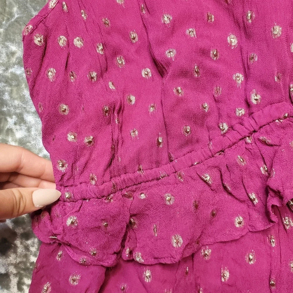 A Pea In The Pod Maternity Summer Ruffle Dress Size: M - Picture 4 of 12